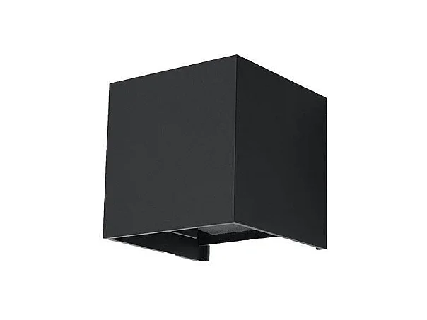 Sollux LUCA Applique murale LED 1 Light Up Down Flush Noir