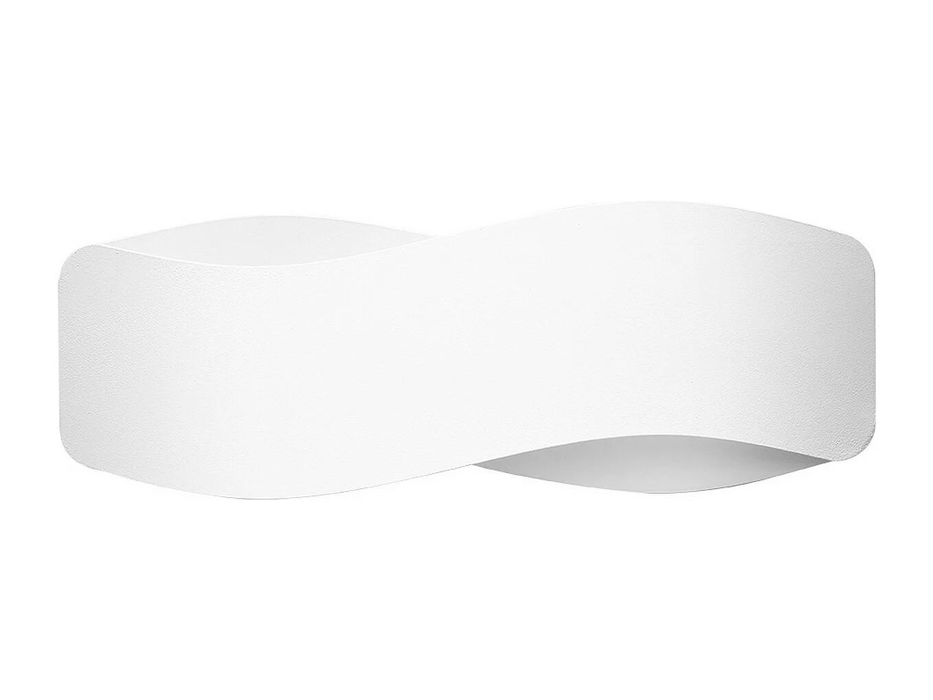 Sollux lichting Tila Up & Down Wandleuchte, Weiß, 40 cm