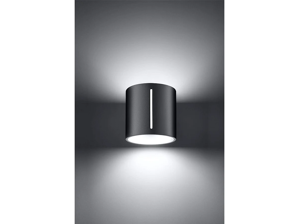 Sollux INEZ Plafonnier à 1 lumière, gris, G9