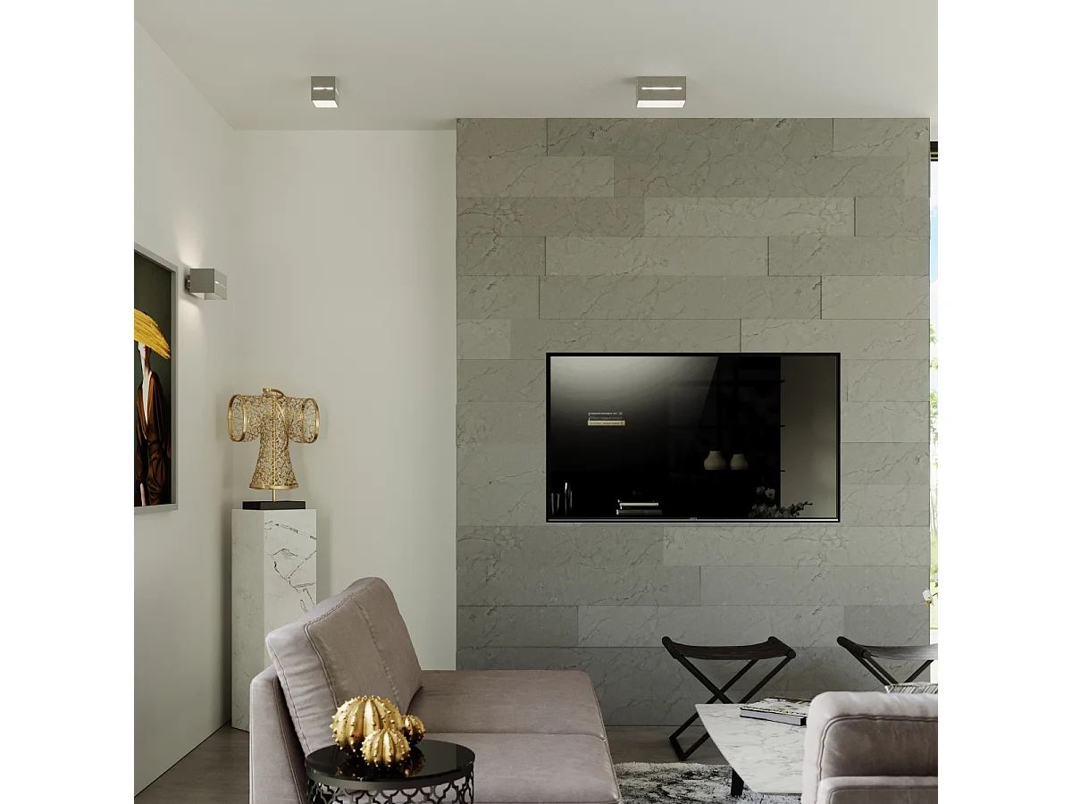 Sollux LOBO 1 Mur Light Up Down Gris Clair, G9