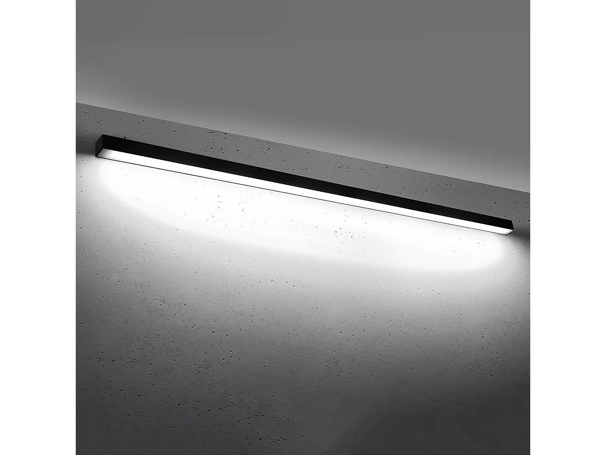 Sollux Pinne Aplique Led Integrado Negro