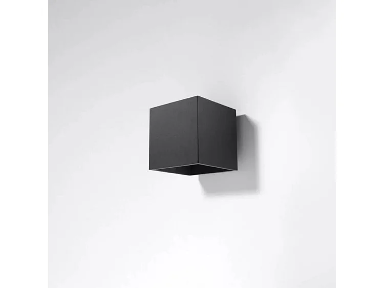 Sollux QUAD 1 Applique Murale Light Up Down Noir, G9