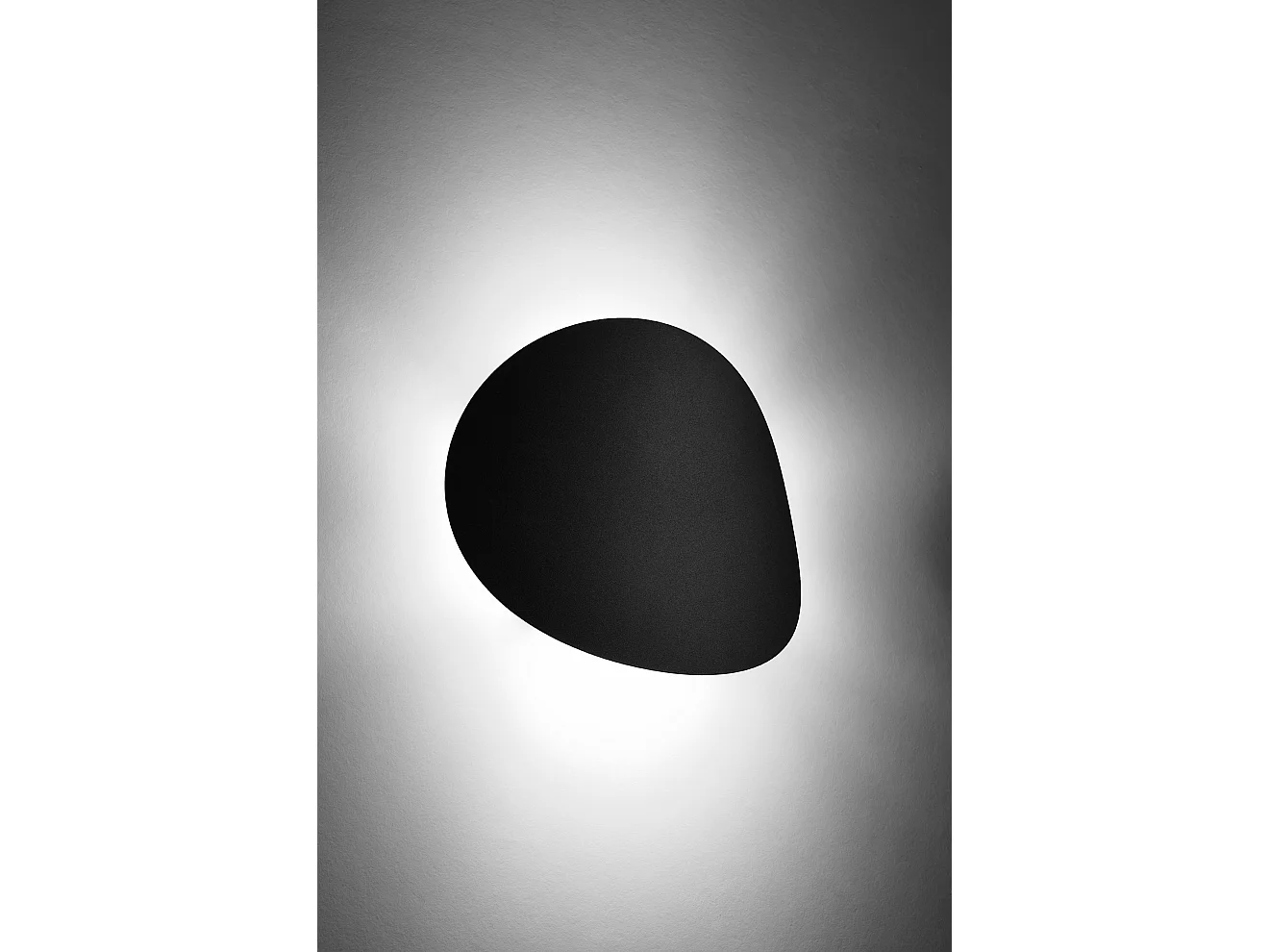 Wandlampen Senses Modern Van  - 2 Lichtbronnen - L.25 X H.29 Cm - Zwart