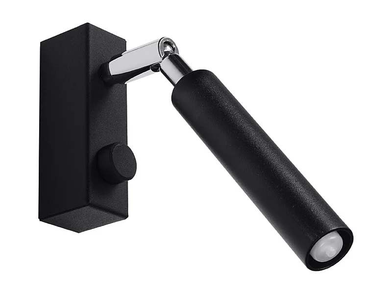 Single Strahler Reading Wall Lamp Black G9 Einzelstrahler-Lesewandleuchte Schwarz G9