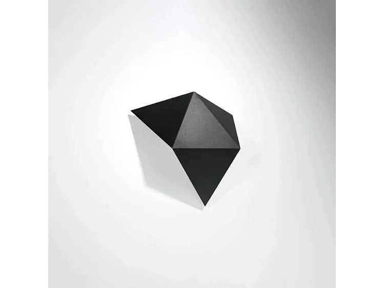 Sollux SOLIDO Applique murale à 2 ampoules, noir, G9