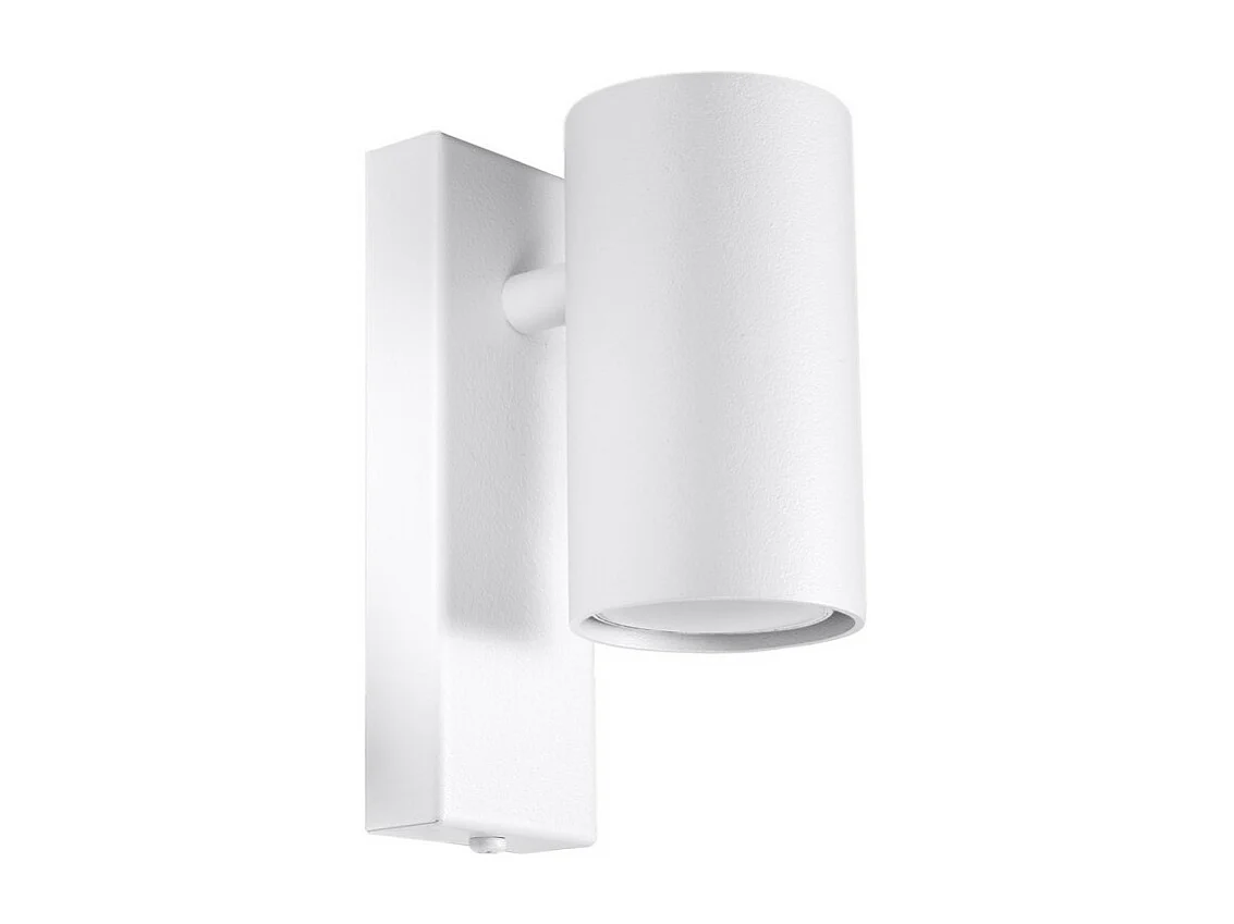 Wandlampen Utti Modern Van  - 1 Lichtbronnen - L.6 X H.15 Cm - Wit