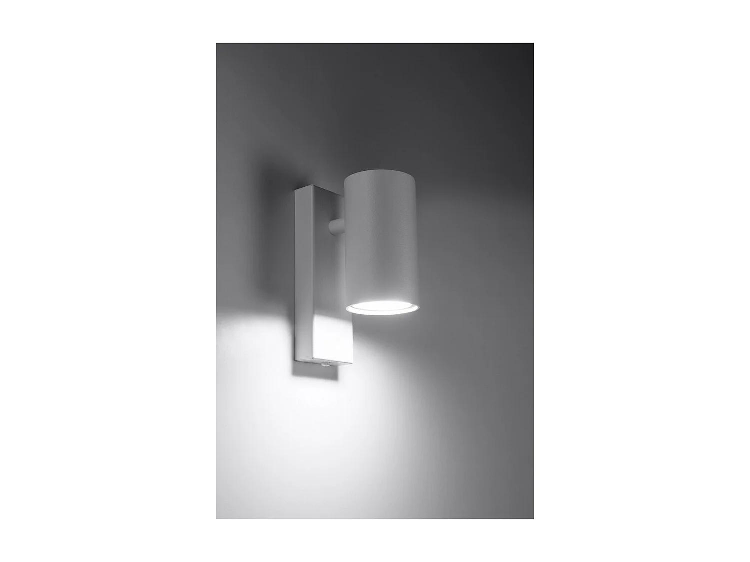 Sollux Lighting Utti Spot simple, blanc, 1x GU10