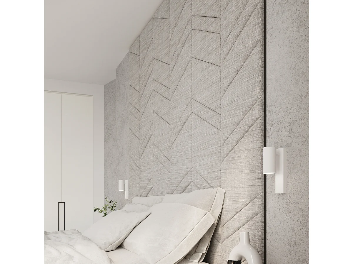 Sollux Lighting Utti Spot simple, blanc, 1x GU10