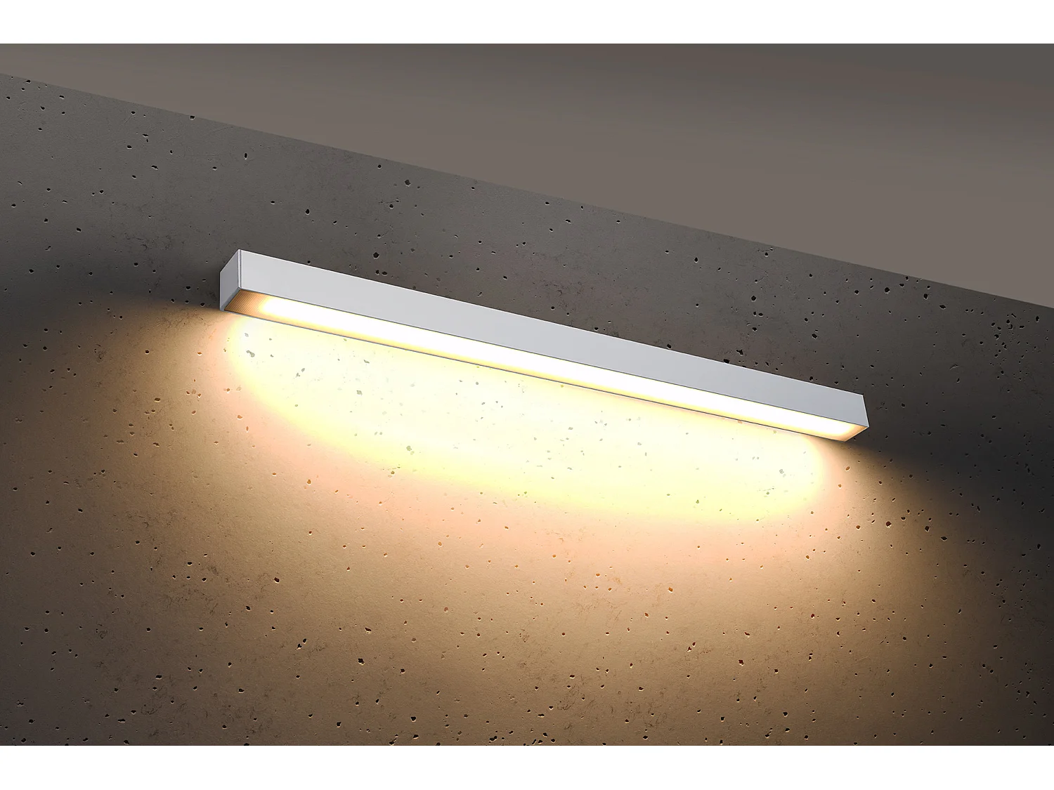 Integrated LED Flush Wall lichts White 95cm 3000K Integrierte LED-Wandleuchten Weiß 95cm 3000K