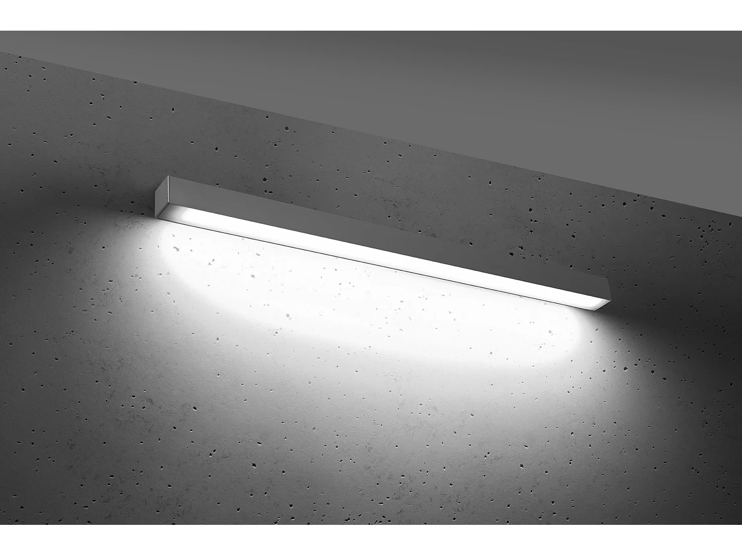 Integrated LED Flush Wall lichts Grey 95cm 4000K Integrierte LED-Wandleuchten Grau 95cm 4000K