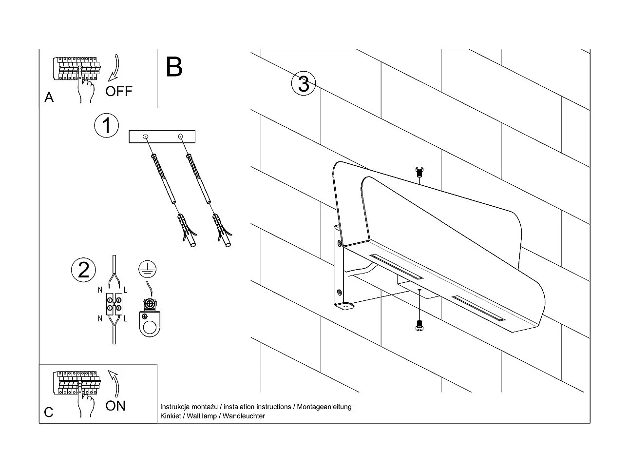 Flush Modern Wall Lamp White G9 Bündige moderne Wandleuchte Weiß G9