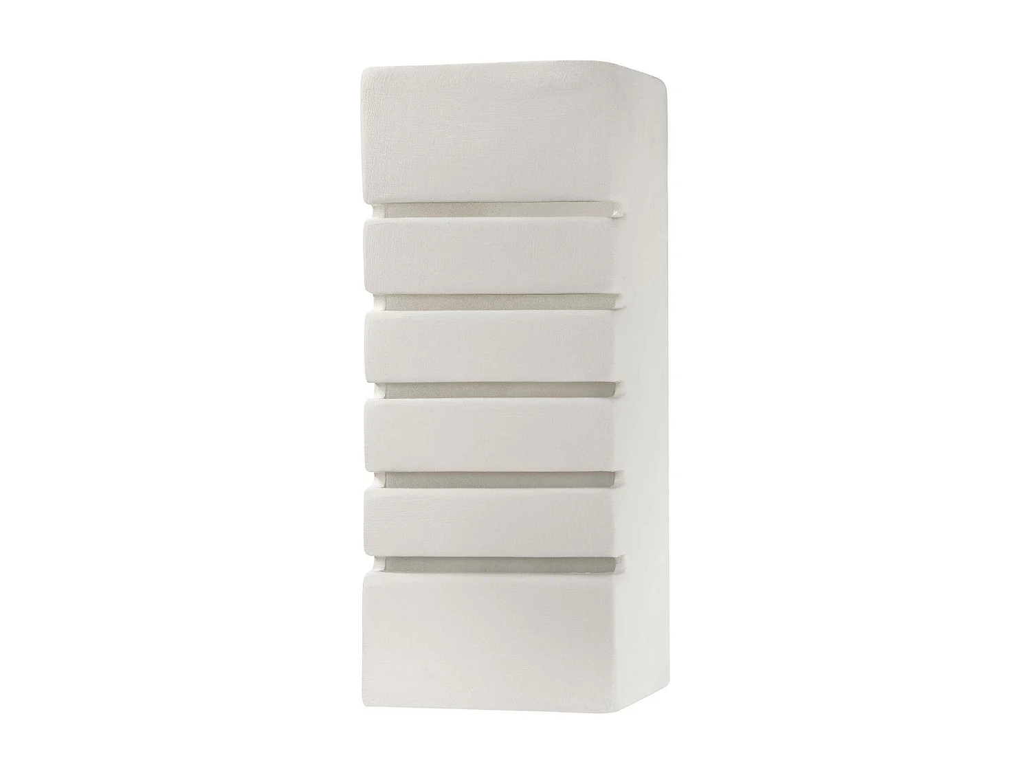 Sollux Applique murale à 1 ampoule en céramique blanche, E27