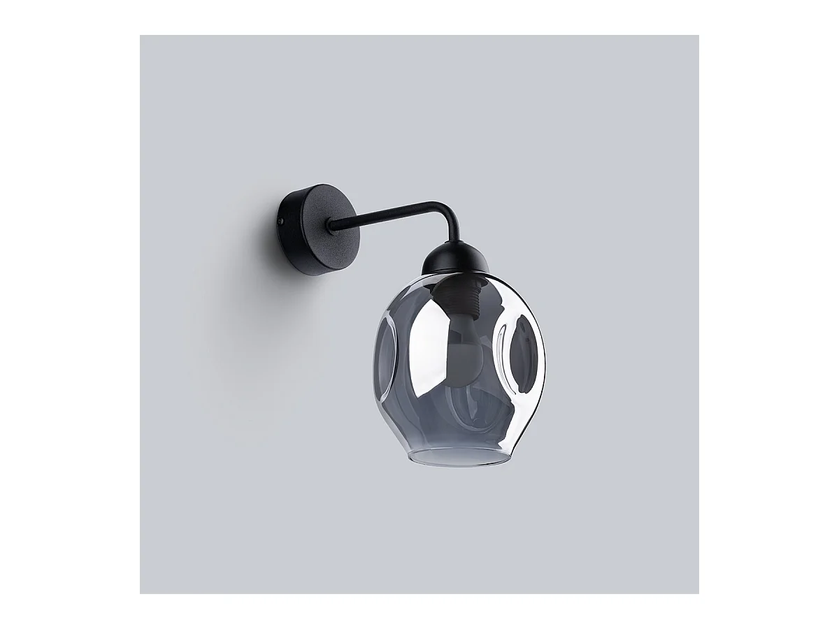 Sollux Fillan Lampada da parete nera