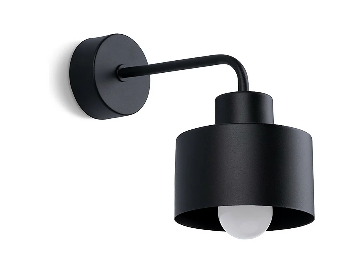 Sollux Savar Applique Dôme Noir