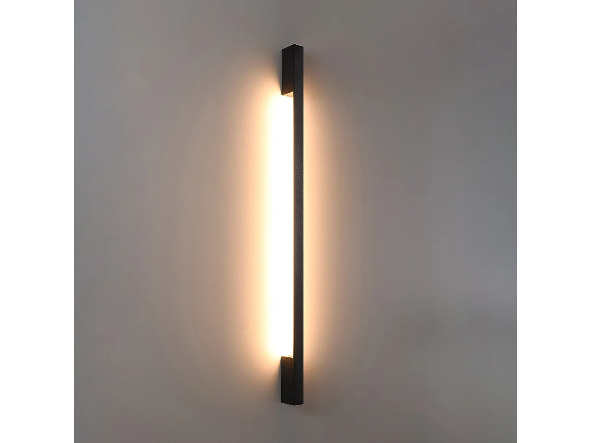 Sollux Sappo Integrierte LED-Wandleuchte Schwarz