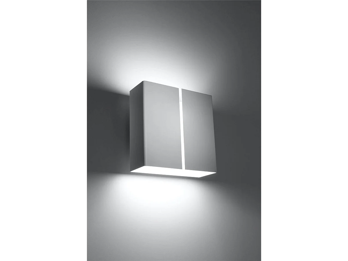 Sollux Applique murale à 2 ampoules, blanc, G9