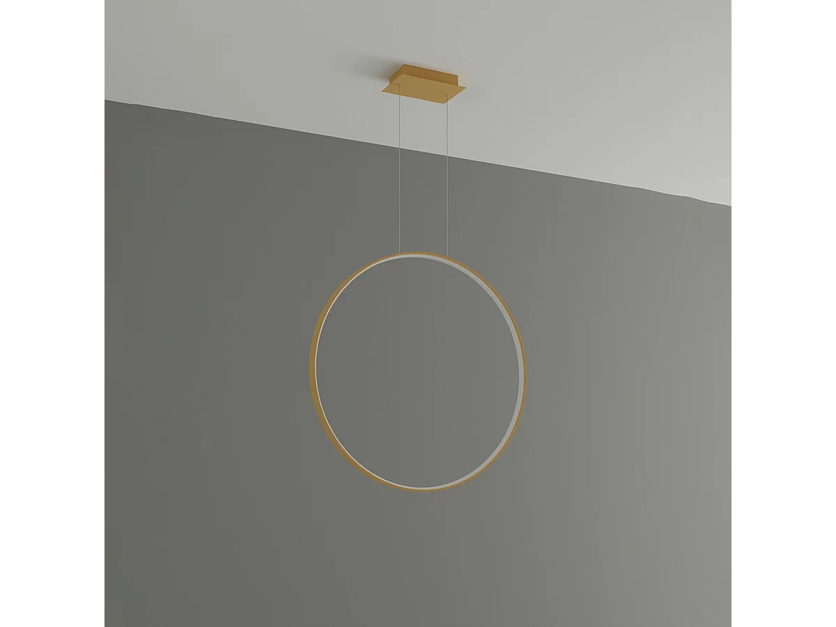 Lampa wisząca RIO 78 złota LED 3000K