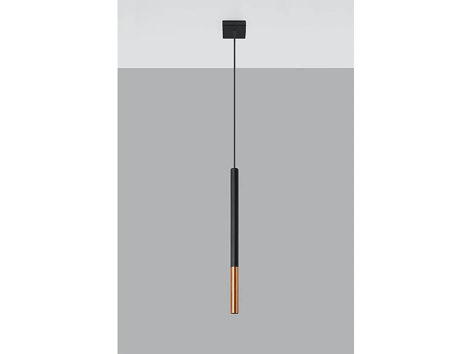 Slim 8cm Pendelleuchte Black, Copper G9 Slim 8cm Pendelleuchte Schwarz, Kupfer G9