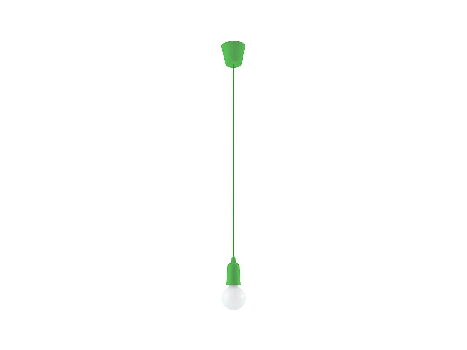 Sollux DIEGO Pendentif Plafonnier 1 Lumière Vert
