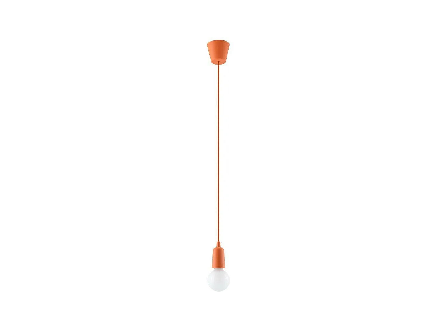 Sollux DIEGO Suspension à 1 lumière orange