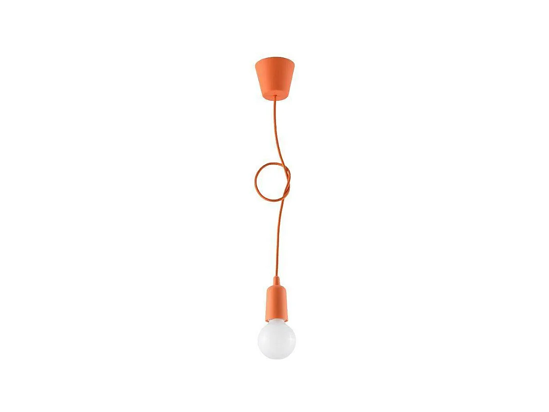 Sollux DIEGO Suspension à 1 lumière orange