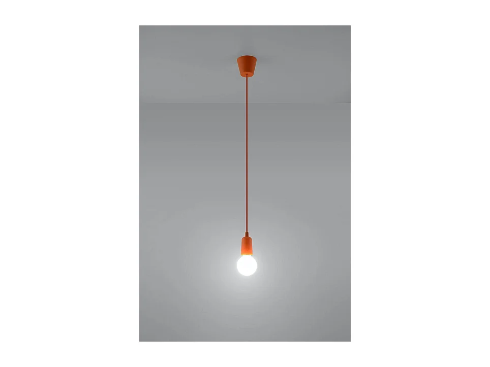 Sollux DIEGO Suspension à 1 lumière orange