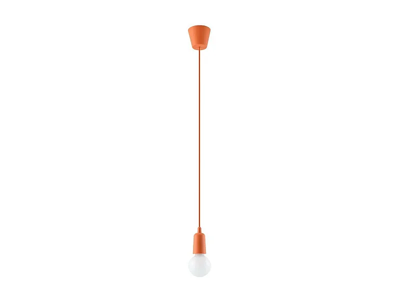 Sollux DIEGO Suspension à 1 lumière orange