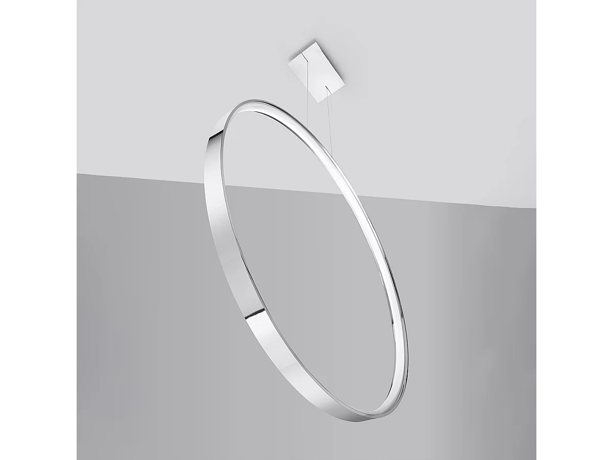 Sollux Rio Plafón Led Integrado Colgante Cromo