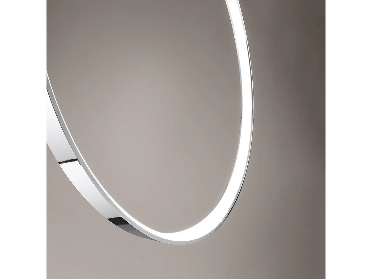 Sollux Rio Plafón Led Integrado Colgante Cromo