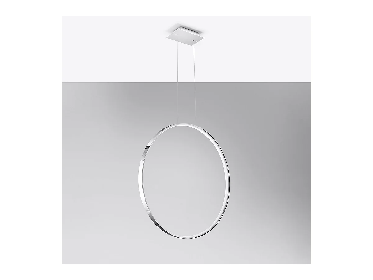 Sollux Rio Plafonnier Led Suspendu Intégré Chrome