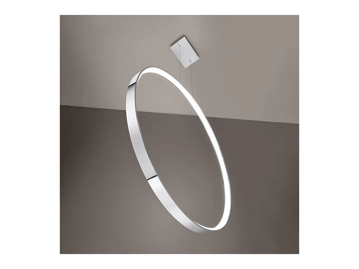 Sollux Rio Plafonnier Led Suspendu Intégré Chrome