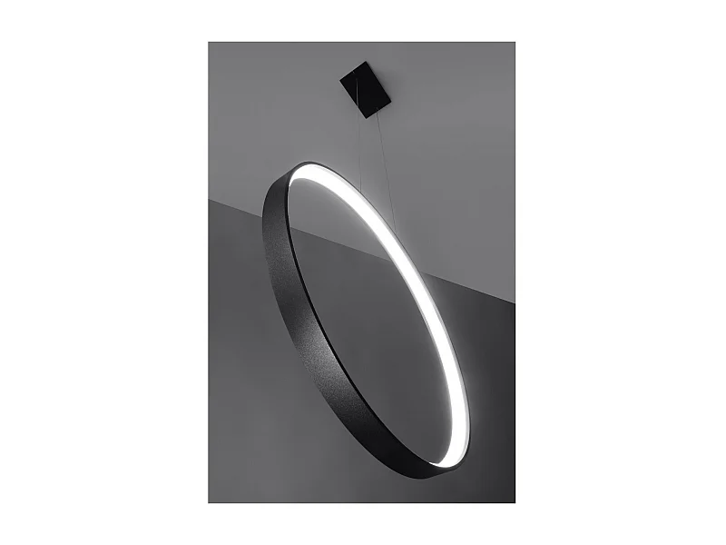 Sollux lichting Rio Integrierte LED-Pendel-Deckenleuchte, Gold, 4000K, 5520lm