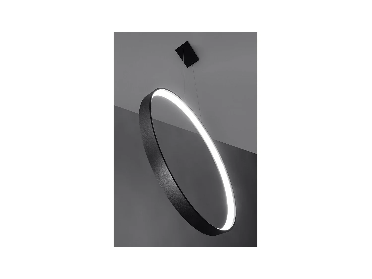 Sollux Lighting Rio Plafonnier suspendu à LED intégré, or, 4000K, 5520lm