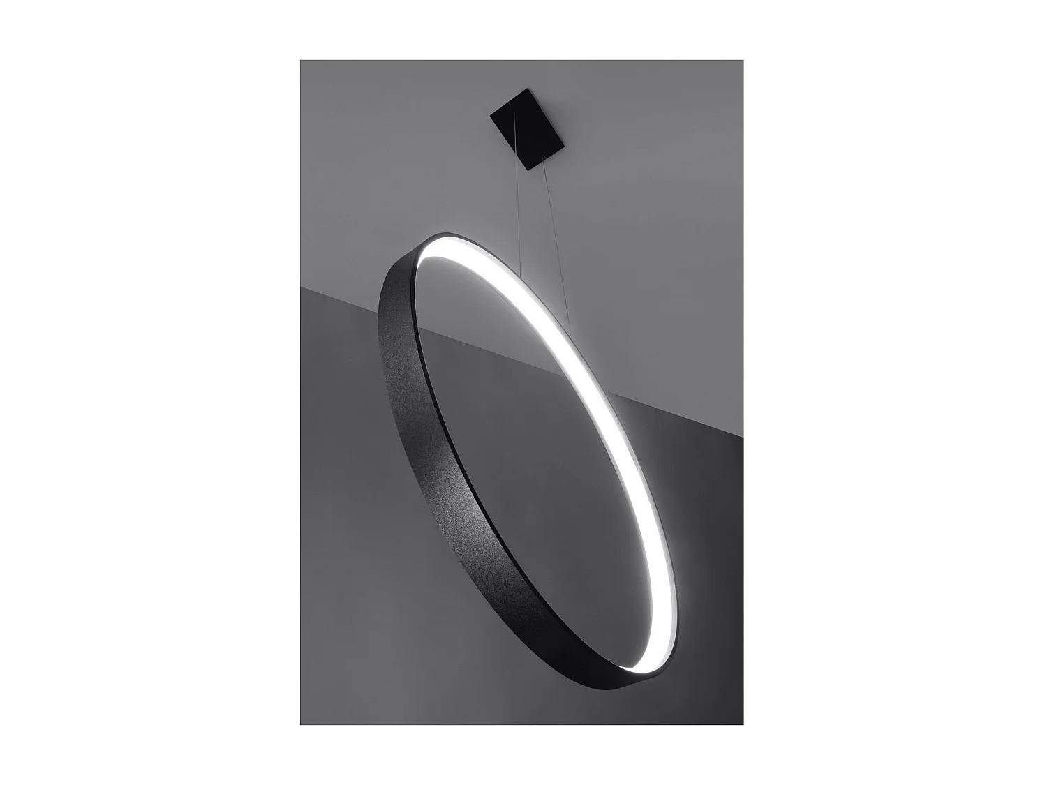 Sollux Lighting Rio Plafonnier suspendu à LED intégré, or, 4000K, 5520lm