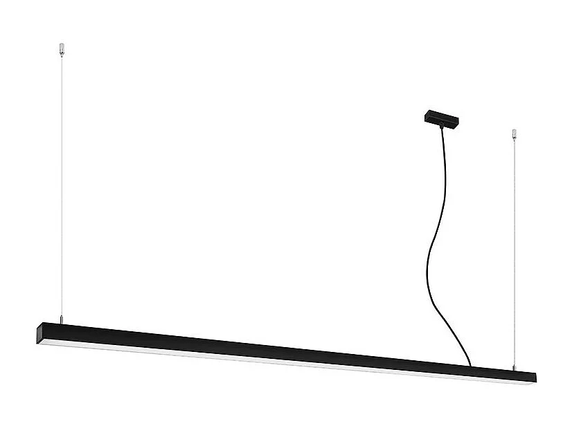 Sollux Pinne Plafón Led Integrado Colgante Negro