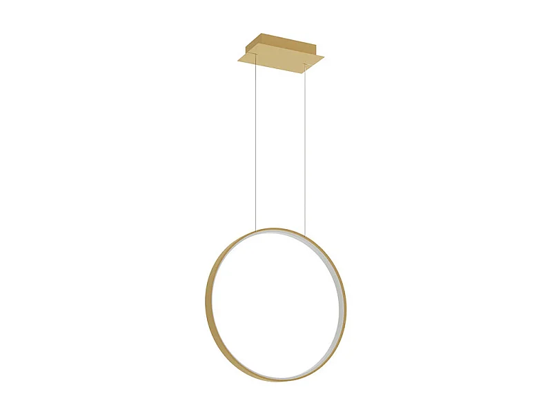 Sollux Rio Integrierte LED-Hängedeckenleuchte Golden