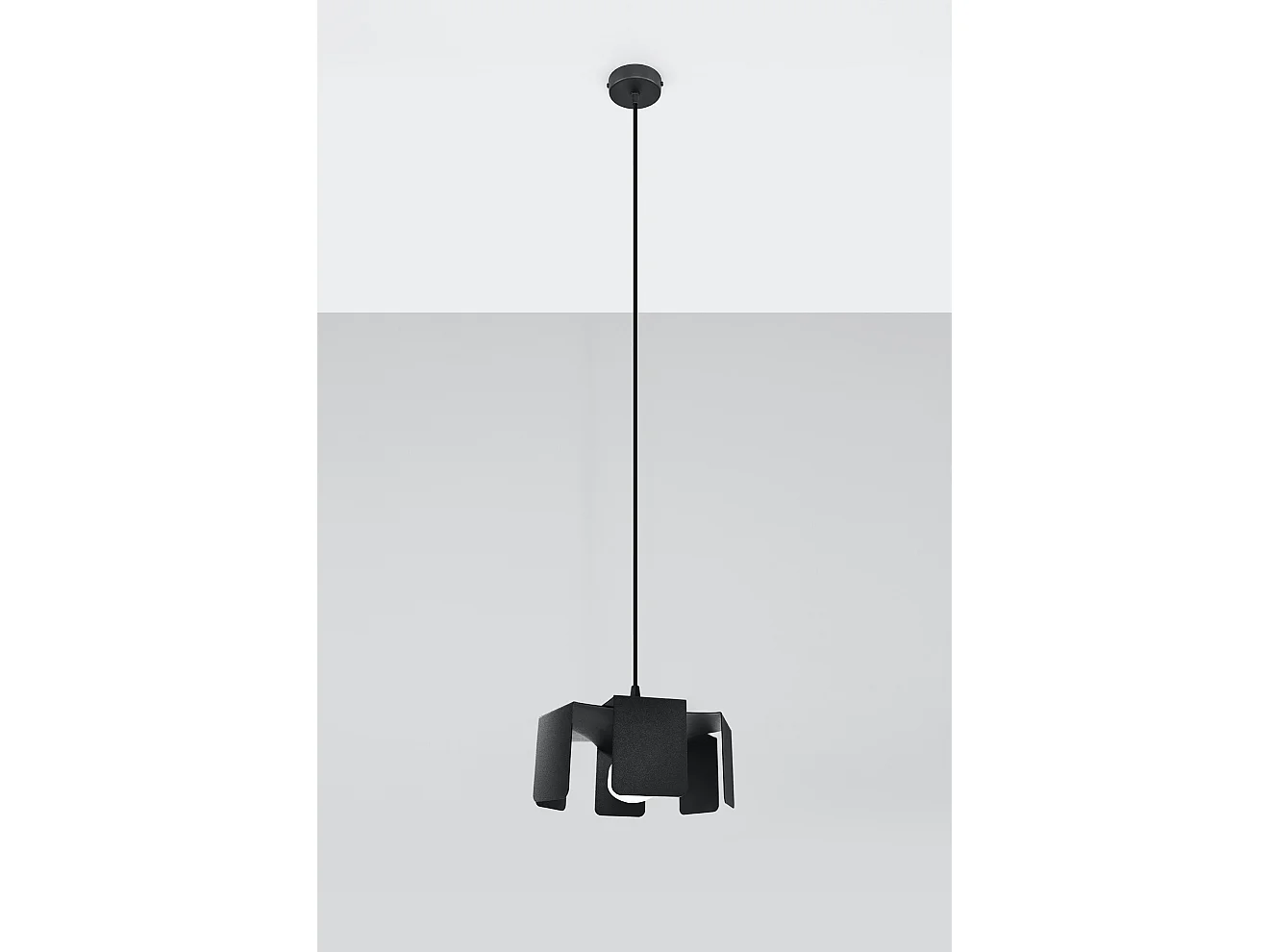 Modern Pendelleuchte Black E27 Moderne Pendelleuchte Schwarz E27