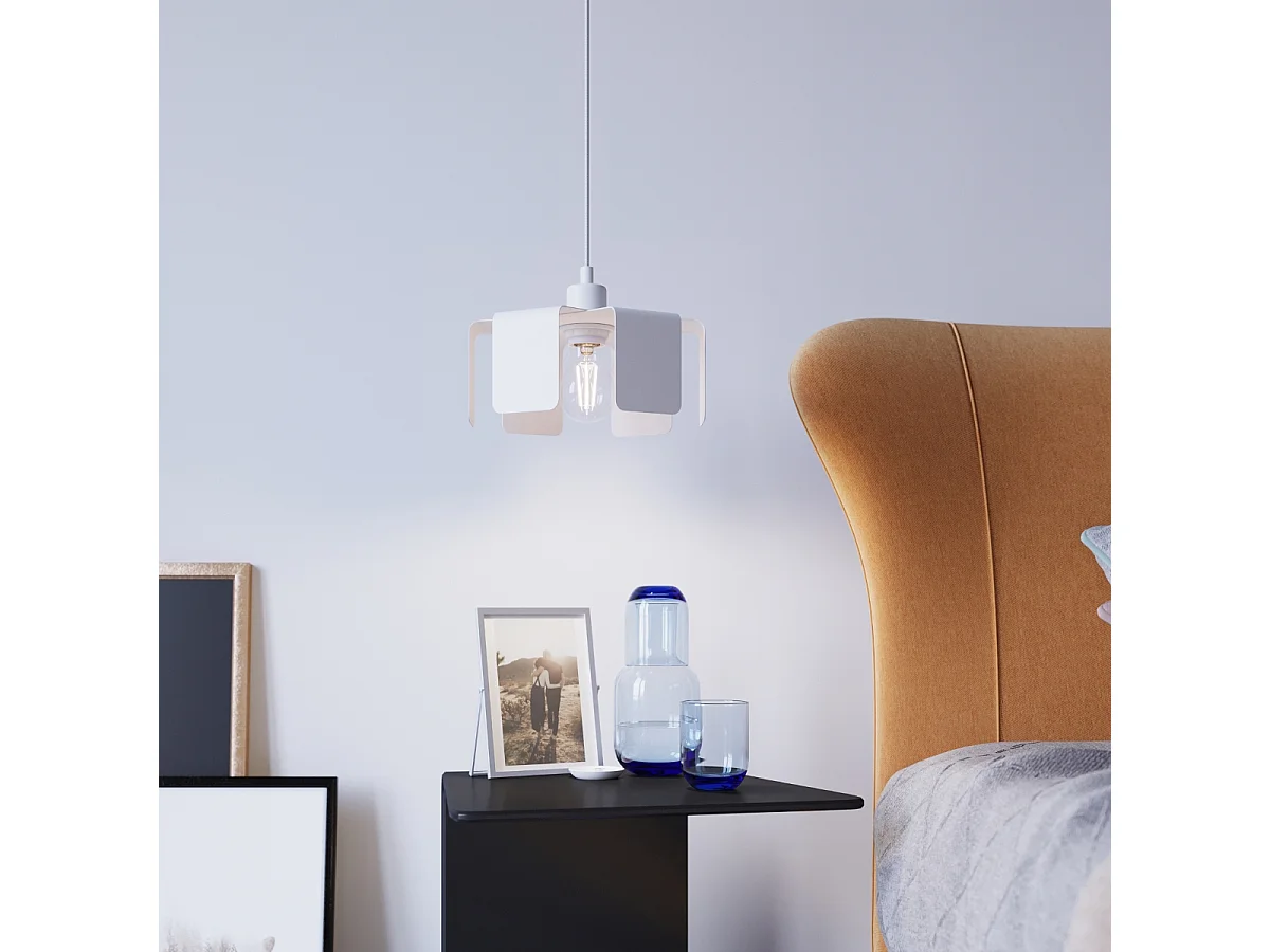 Lampa wisząca TULIP biała