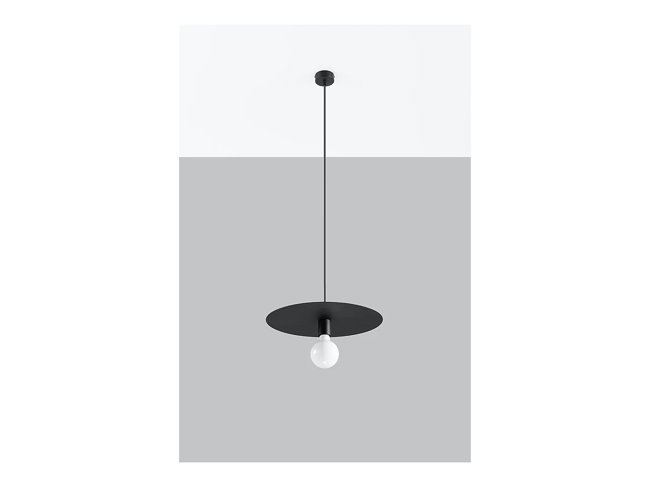 Dome Pendelleuchte Black E27 Dome Pendelleuchte Schwarz E27