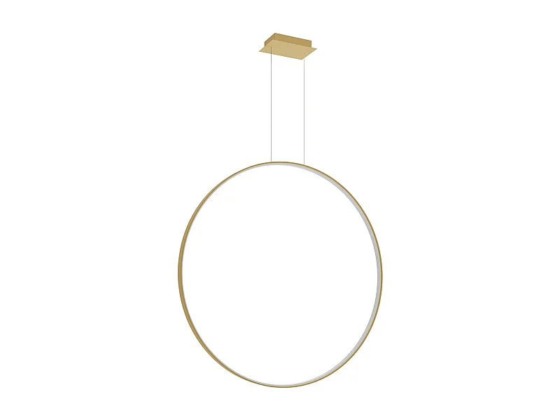 Sollux Rio Integrierte LED-Hängedeckenleuchte Golden