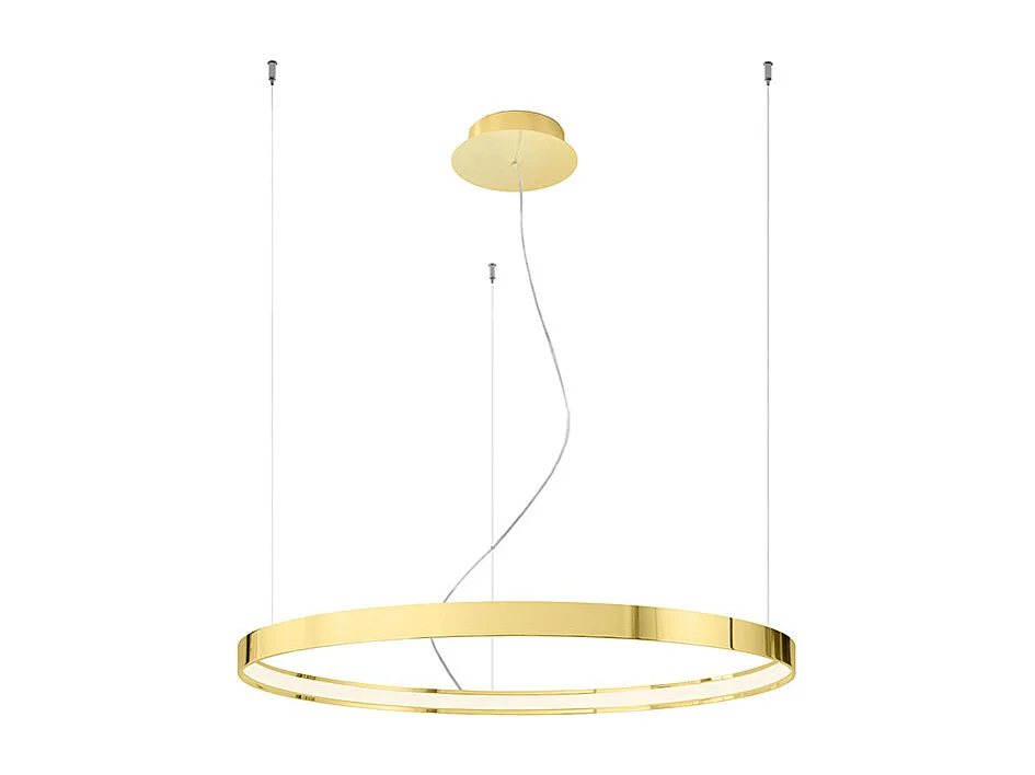 Sollux Rio Integrierte Deckenleuchte mit LED-Anhänger, poliertes Gold, verzinkt