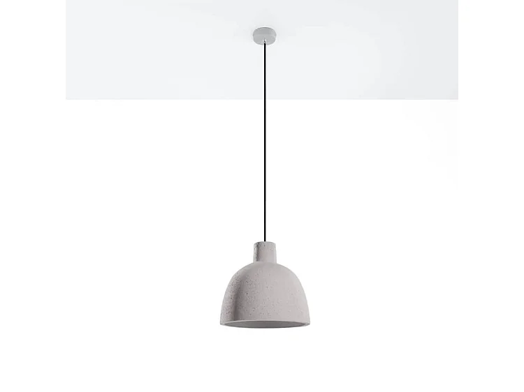 Sollux Luminaire suspendu à 1 ampoule Dome Blanc, E27