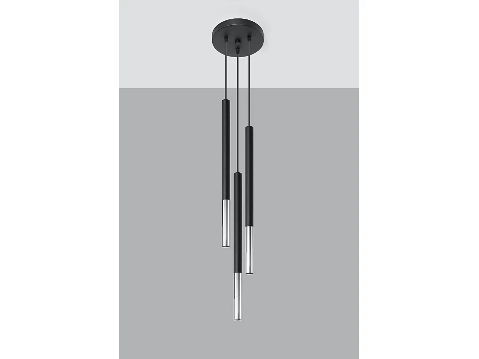 Cluster-Hängelampe Pendelleuchte Black, Chrome G9 Cluster-Hängelampe Pendelleuchte Schwarz, Chrom G9