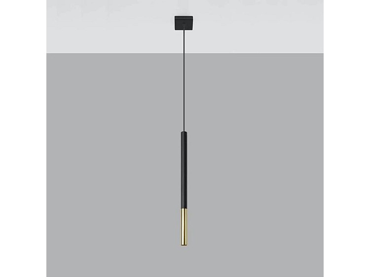 Luminária pendentes MOZAICA moderno, aço - 1 lichtbronnen - L.8 x H.100 ...