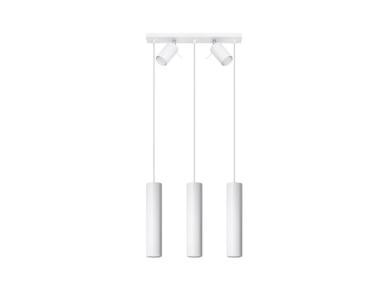 Sollux Ring Plafonnier Suspension Bar Blanc