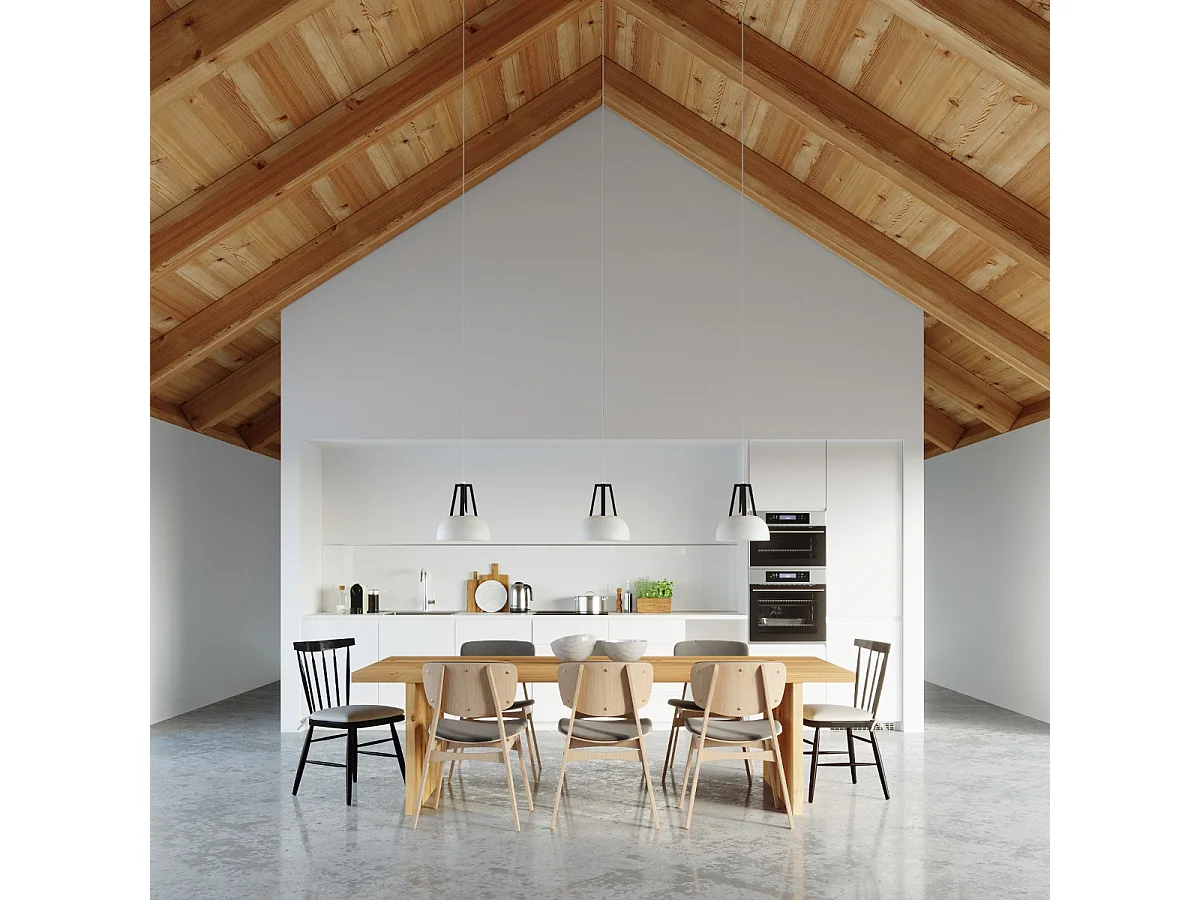 Sollux CASCO Plafonnier à 1 ampoule Dome Blanc, Noir, E27