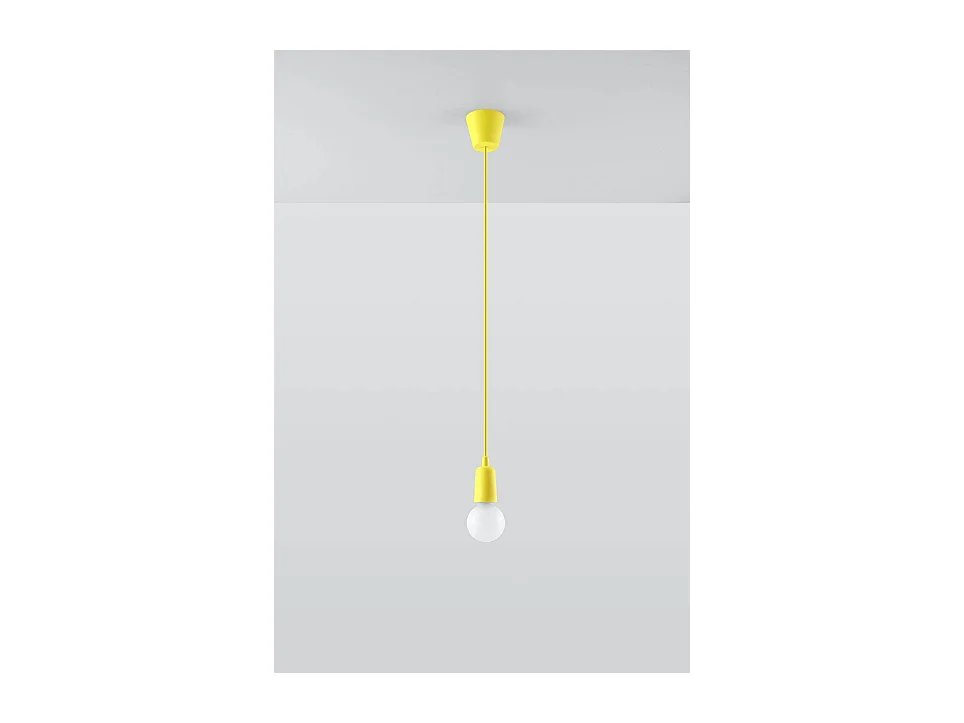 Sollux DIEGO Suspension à 1 lumière jaune