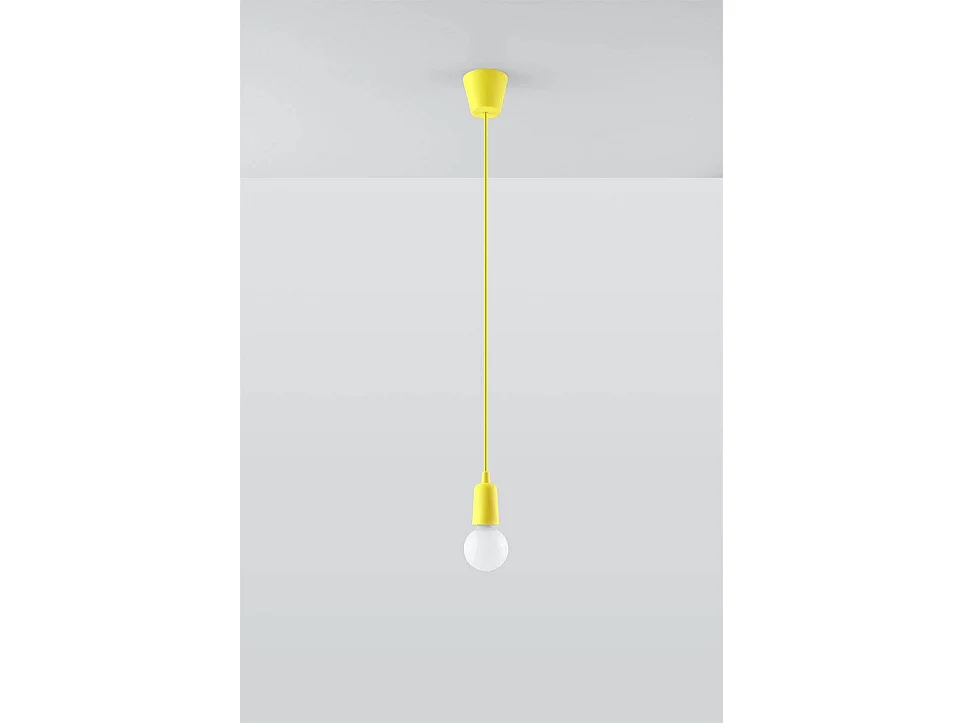 Sollux DIEGO Suspension à 1 lumière jaune