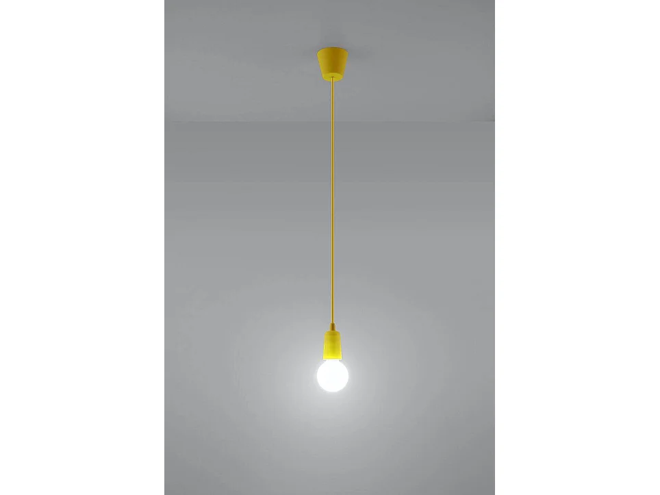 Sollux DIEGO Suspension à 1 lumière jaune
