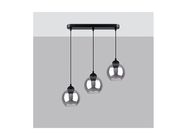 Sollux Alino Plafonnier Suspension Bar Noir
